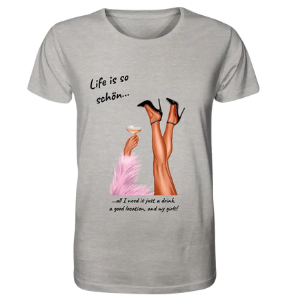 Party legs • Unisex Premium T-Shirt XS-5XL aus Bio-Baumwolle für Damen & Herren • Exklusivdesign • personalisiert