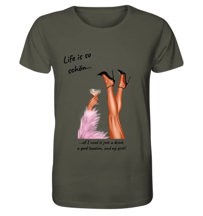 Party legs • Unisex Premium T-Shirt XS-5XL aus Bio-Baumwolle für Damen & Herren • Exklusivdesign • personalisiert