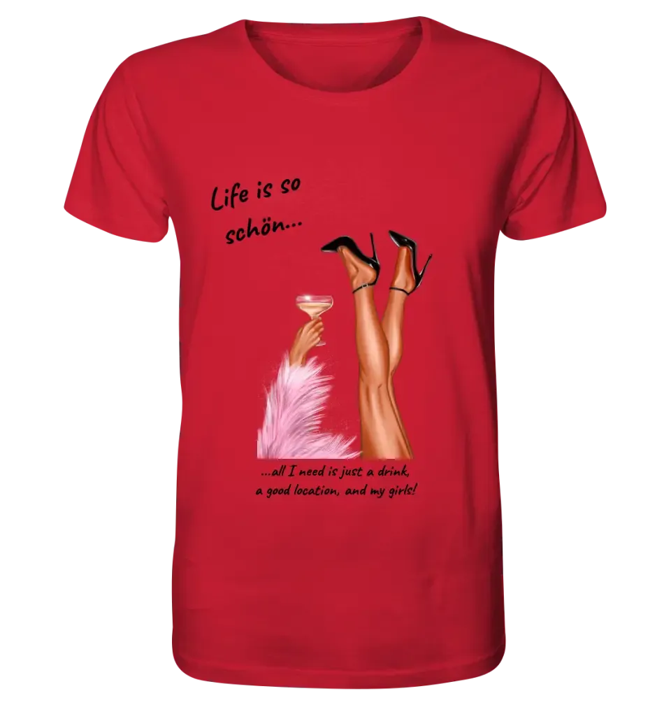 Party legs • Unisex Premium T-Shirt XS-5XL aus Bio-Baumwolle für Damen & Herren • Exklusivdesign • personalisiert