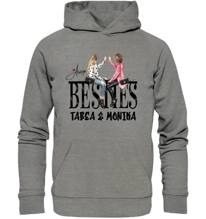 Girls on Text (Besties) • Unisex Premium Hoodie XS-5XL made of organic cotton for women &amp; men • Exclusive design • personalized