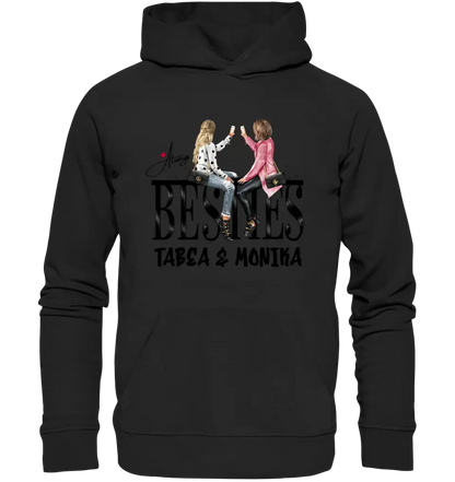 Girls on Text (Besties) • Unisex Premium Hoodie XS-5XL made of organic cotton for women &amp; men • Exclusive design • personalized