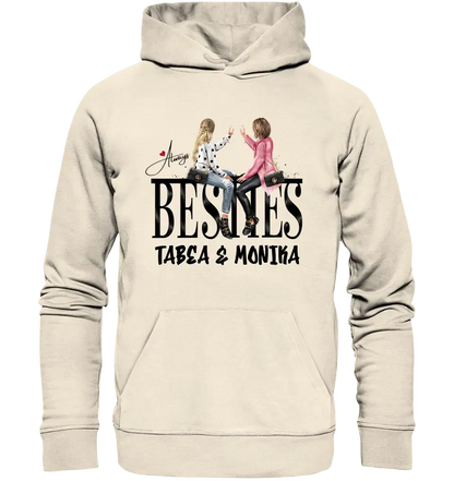 Girls on Text (Besties) • Unisex Premium Hoodie XS-5XL made of organic cotton for women &amp; men • Exclusive design • personalized