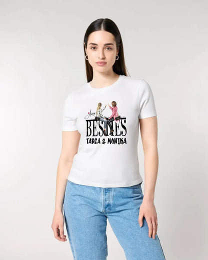 Girls on Text (Besties) • Ladies Premium T-Shirt XS-2XL made of organic cotton for women • Exclusive design • personalized