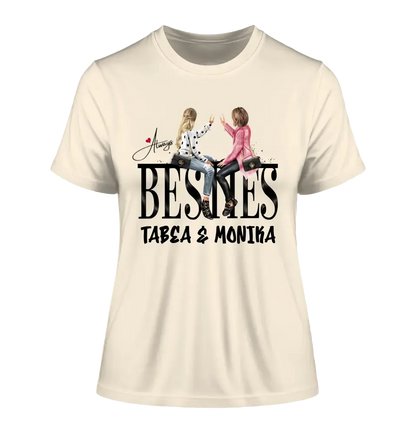 Girls on Text (Besties) • Ladies Premium T-Shirt XS-2XL made of organic cotton for women • Exclusive design • personalized