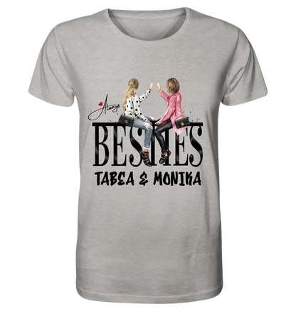 Girls on Text (Besties) • Unisex Premium T-Shirt XS-5XL aus Bio-Baumwolle für Damen & Herren • Exklusivdesign • personalisiert