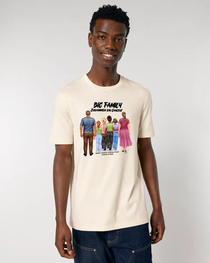 Huge family designer with 0-4 children • Unisex premium T-shirt XS-5XL made of organic cotton for women &amp; men