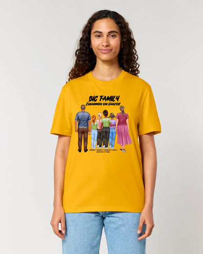 Huge Familien-Designer mit 0-4 Kindern • Unisex Premium T-Shirt XS-5XL aus Bio-Baumwolle für Damen & Herren