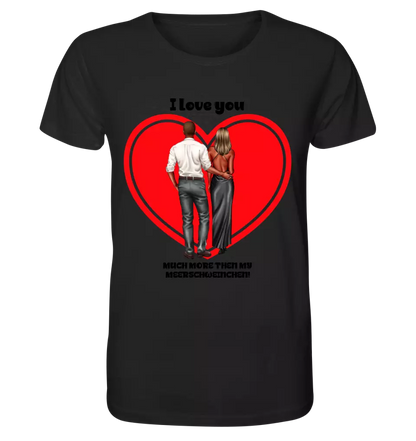 Paar Designer: Abendlook Couple (personalisierbar) - Unisex Premium T-Shirt XS-5XL aus Bio-Baumwolle für Damen & Herren