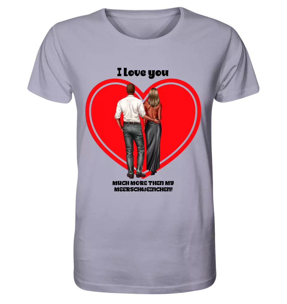 Paar Designer: Abendlook Couple personalisierbar - Unisex Premium T-Shirt XS-5XL aus Bio-Baumwolle für Damen & Herren