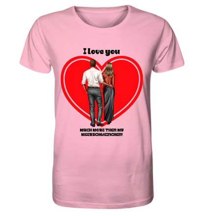 Couple Designer: Evening Look Couple (customizable) - Unisex Premium T-Shirt XS-5XL made of organic cotton for women &amp; men