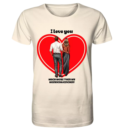 Couple Designer: Evening Look Couple (customizable) - Unisex Premium T-Shirt XS-5XL made of organic cotton for women &amp; men