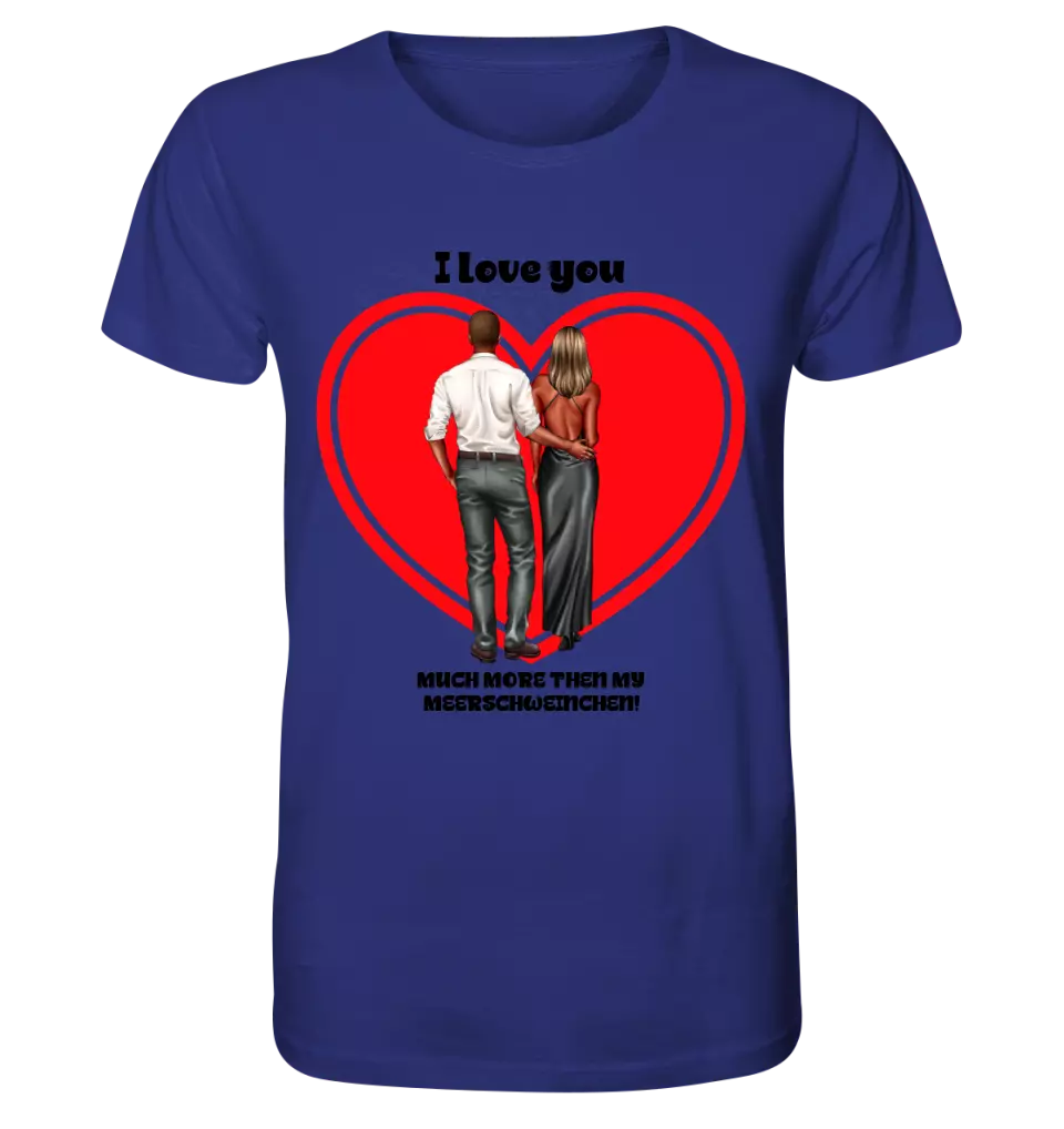 Couple Designer: Evening Look Couple (customizable) - Unisex Premium T-Shirt XS-5XL made of organic cotton for women &amp; men