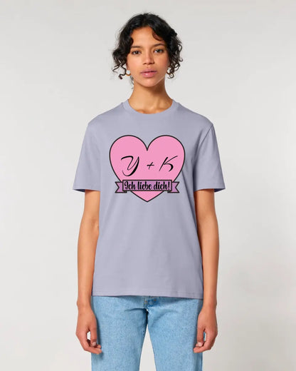 Heart with a message • Unisex premium T-shirt XS-5XL made of organic cotton for women &amp; men • Exclusive design • personalized