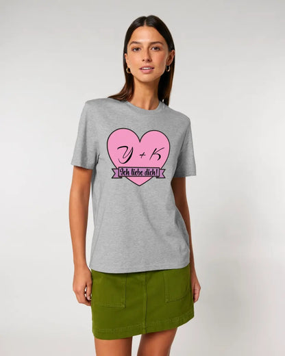 Heart with a message • Unisex premium T-shirt XS-5XL made of organic cotton for women &amp; men • Exclusive design • personalized