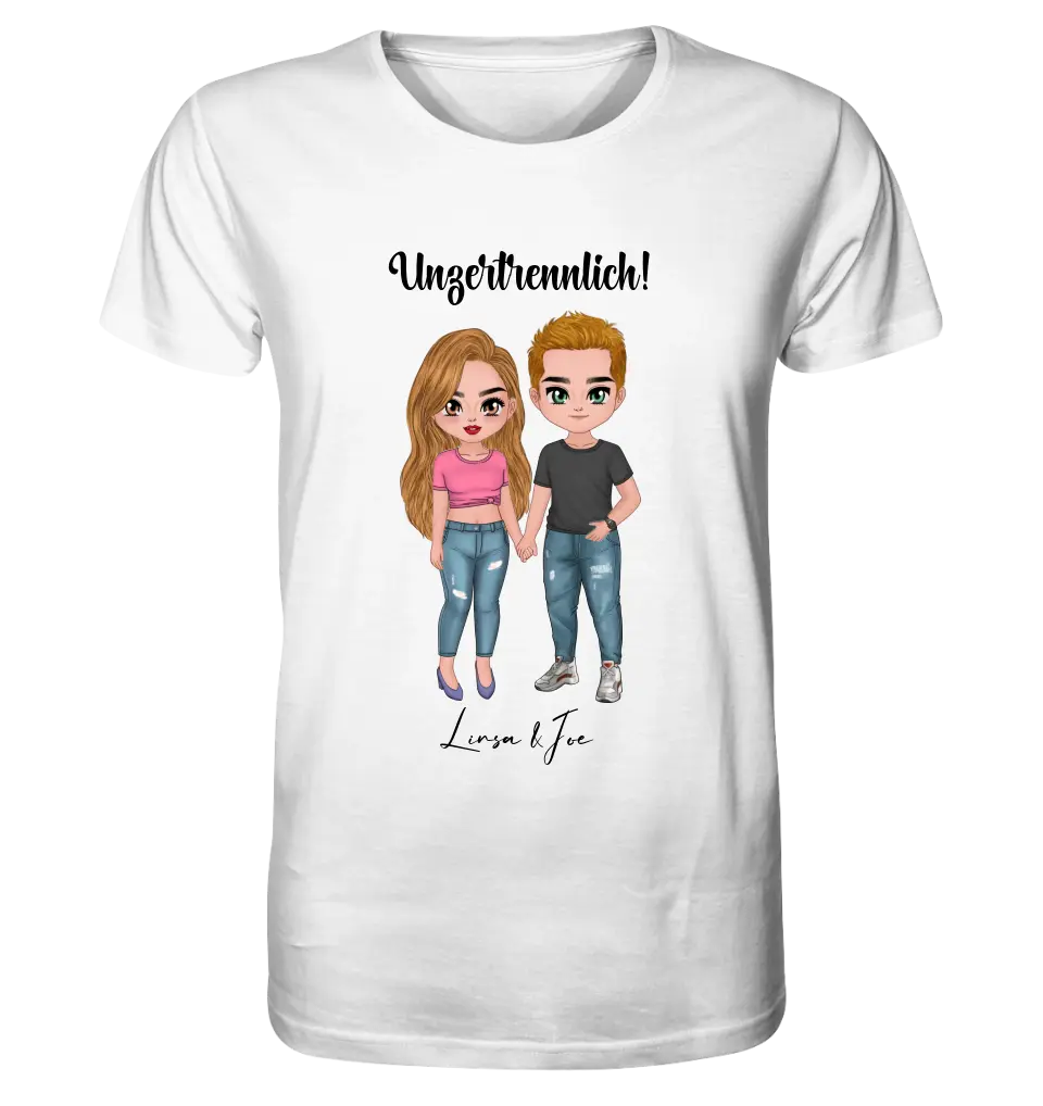 5in1: Cute People Design  - Unisex Premium T-Shirt XS-5XL aus Bio-Baumwolle für Damen & Herren