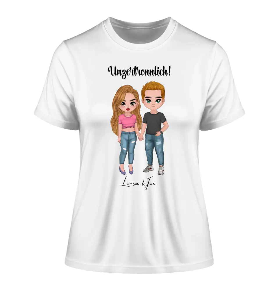 5in1: Cute People Design - Ladies Premium T-Shirt XS-2XL made of organic cotton for women