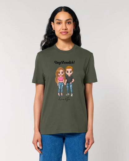 5in1: Cute People Design - Unisex Premium T-Shirt XS-5XL made of organic cotton for women &amp; men