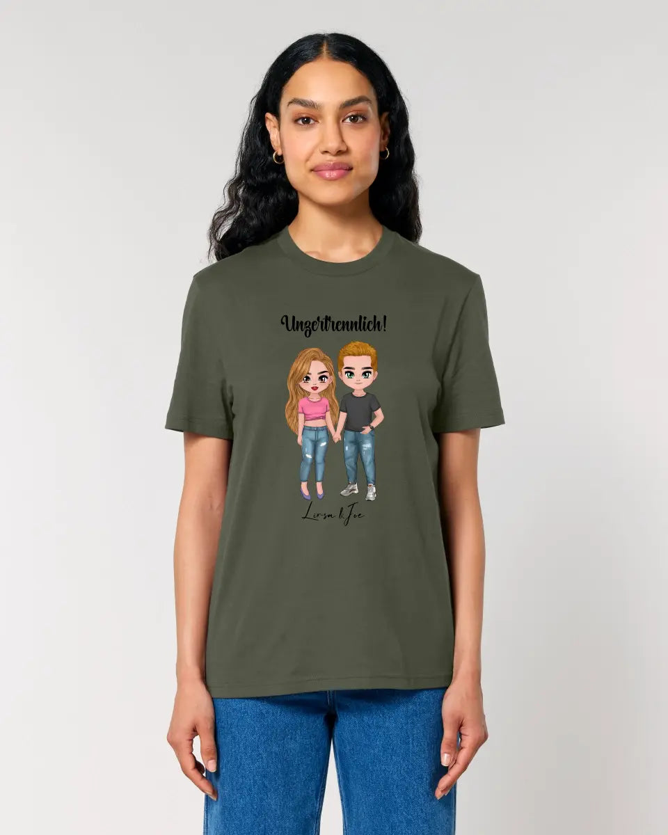 5in1: Cute People Design - Unisex Premium T-Shirt XS-5XL made of organic cotton for women &amp; men