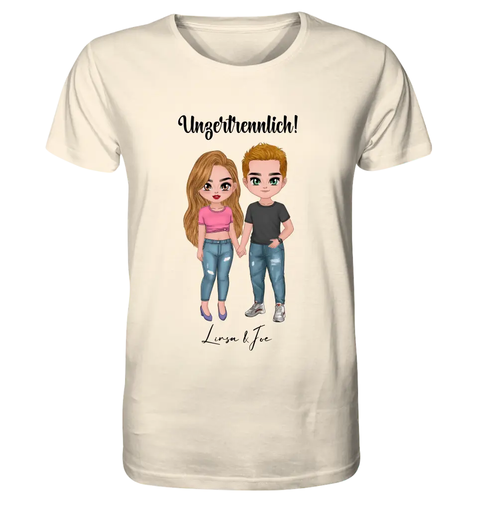 5in1: Cute People Design - Unisex Premium T-Shirt XS-5XL made of organic cotton for women &amp; men