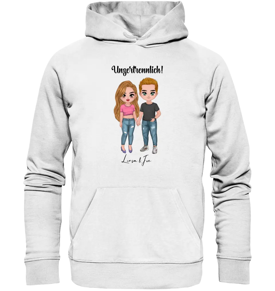 5in1: Cute People Design - Unisex Premium Hoodie XS-5XL made of organic cotton for women &amp; men