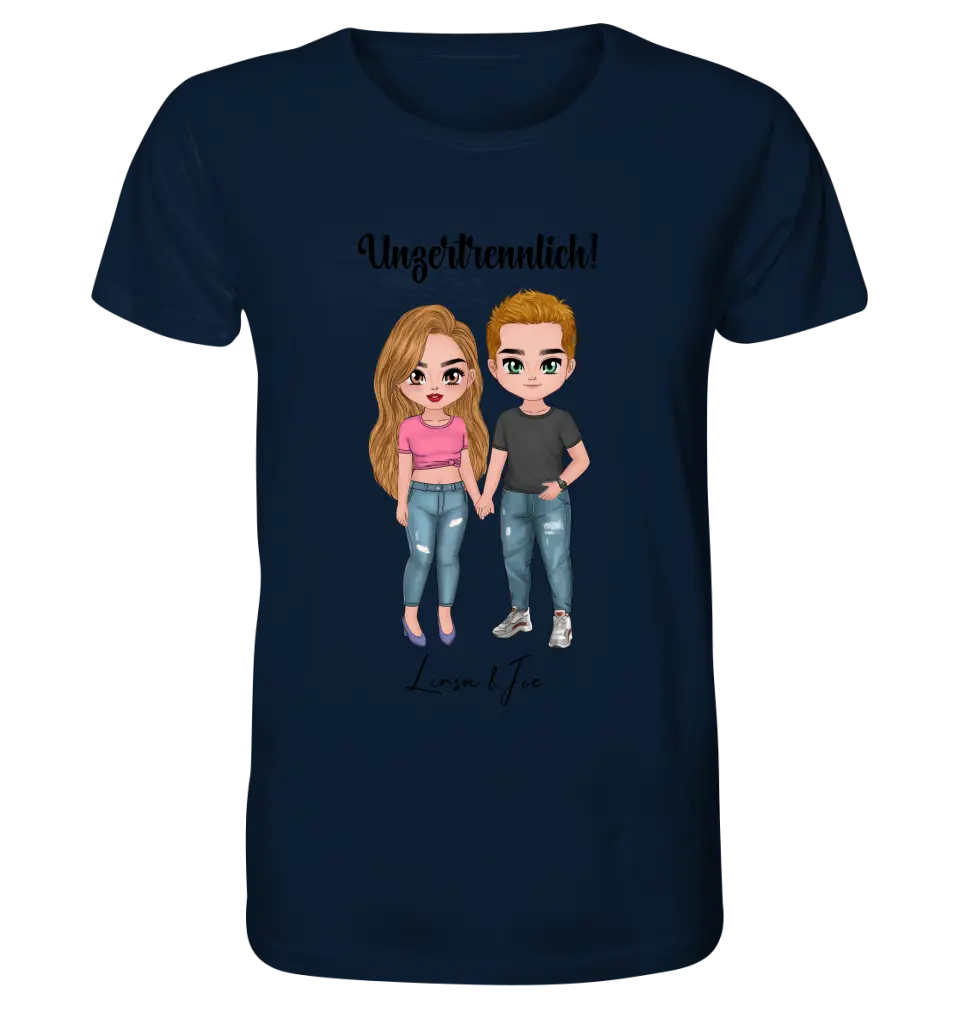 5in1: Cute People Design - Unisex Premium T-Shirt XS-5XL made of organic cotton for women &amp; men