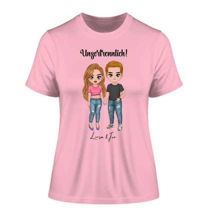 5in1: Cute People Design - Ladies Premium T-Shirt XS-2XL aus Bio-Baumwolle für Damen