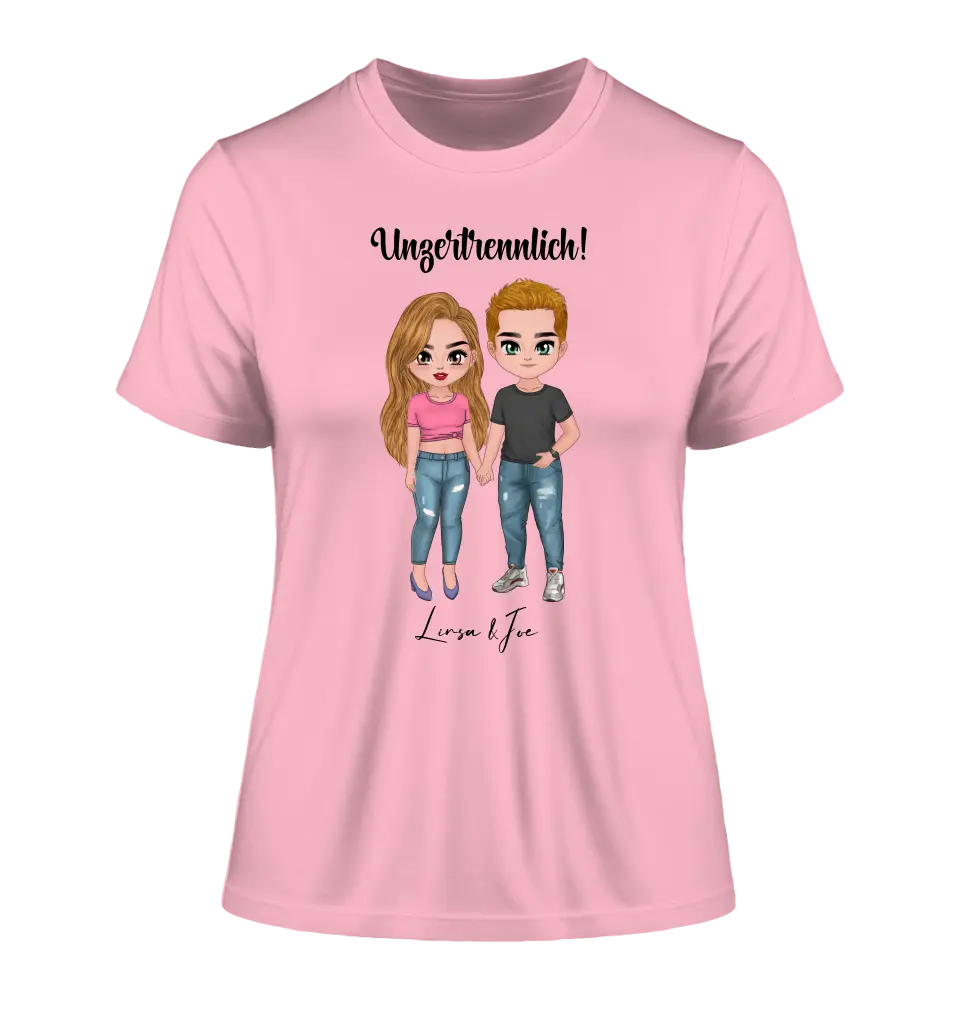 5in1: Cute People Design - Ladies Premium T-Shirt XS-2XL aus Bio-Baumwolle für Damen