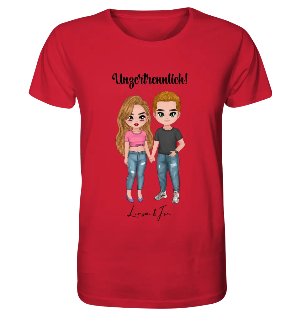 5in1: Cute People Design  - Unisex Premium T-Shirt XS-5XL aus Bio-Baumwolle für Damen & Herren