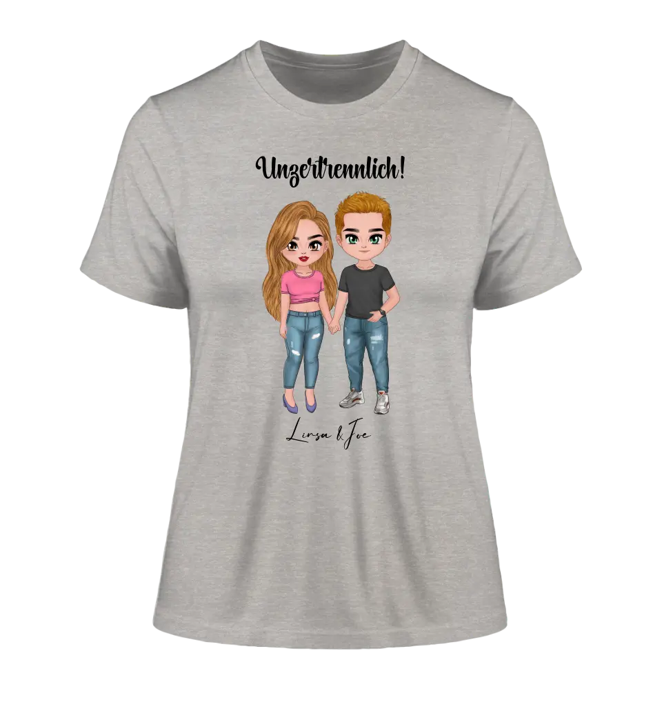 5in1: Cute People Design - Ladies Premium T-Shirt XS-2XL aus Bio-Baumwolle für Damen