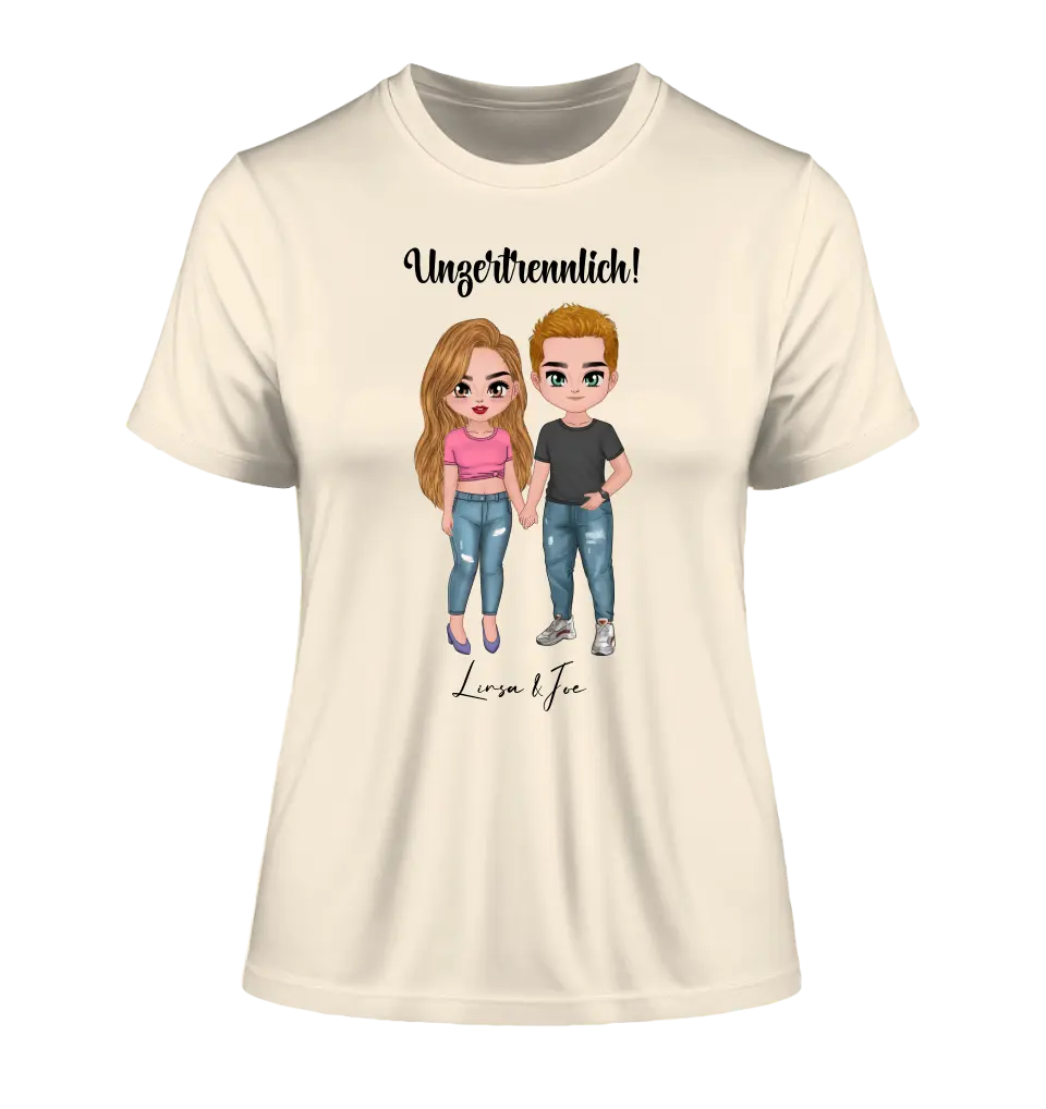 5in1: Cute People Design - Ladies Premium T-Shirt XS-2XL aus Bio-Baumwolle für Damen