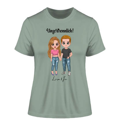 5in1: Cute People Design - Ladies Premium T-Shirt XS-2XL aus Bio-Baumwolle für Damen