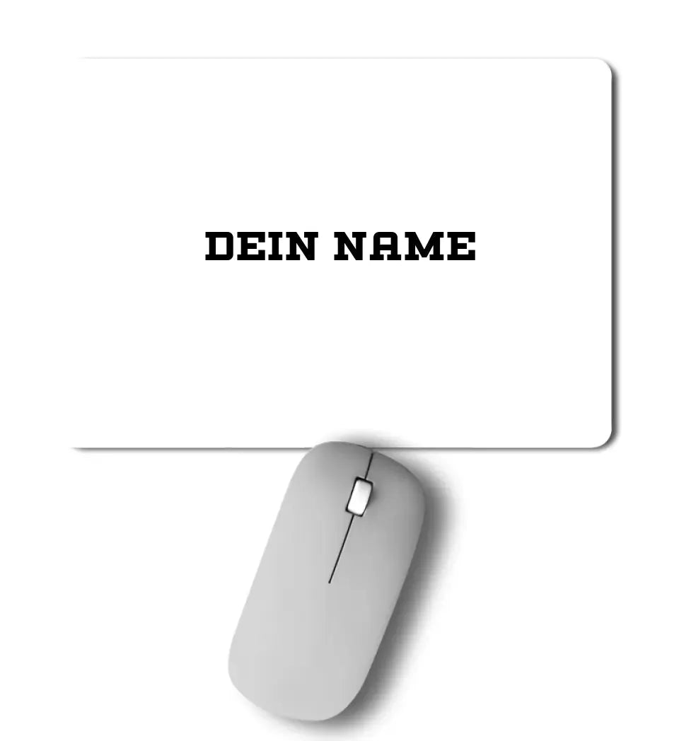 Einfacher Name • Mousepad • Exklusivdesign • personalisiert