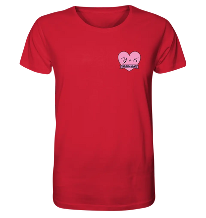 Heart with a message • Unisex premium T-shirt XS-5XL made of organic cotton for women &amp; men • Exclusive design • personalized • chest print