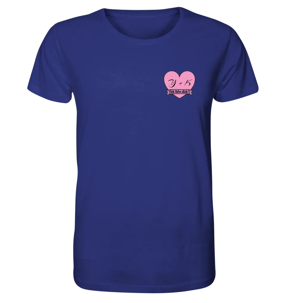 Heart with a message • Unisex premium T-shirt XS-5XL made of organic cotton for women &amp; men • Exclusive design • personalized • chest print