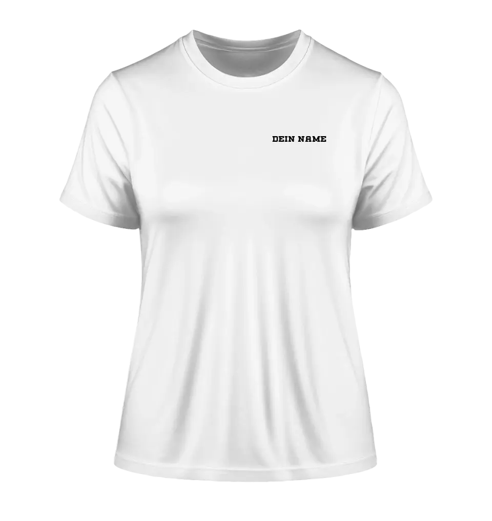 Simple name • Ladies Premium T-Shirt XS-2XL made of organic cotton for women • Exclusive design • personalized • chest print