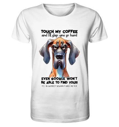 Coffee-Dog • Coffee • Dog • Unisex Premium T-Shirt XS-5XL made of organic cotton for women &amp; men • Exclusive design • personalized