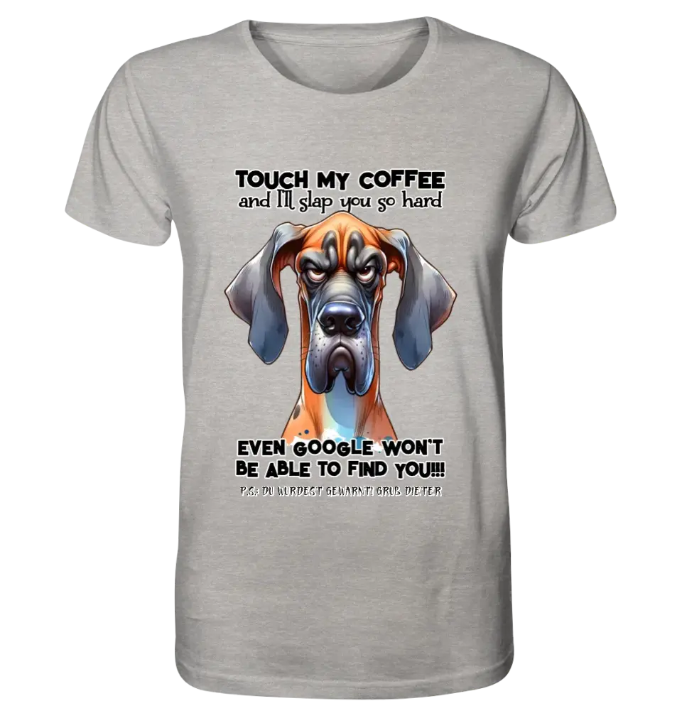 Coffee-Dog • Coffee • Dog • Unisex Premium T-Shirt XS-5XL made of organic cotton for women &amp; men • Exclusive design • personalized