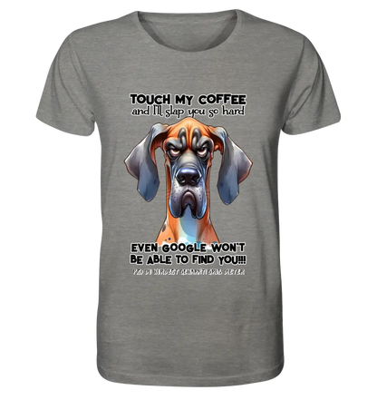 Coffee-Dog • Kaffee • Hund • Unisex Premium T-Shirt XS-5XL aus Bio-Baumwolle für Damen & Herren • Exklusivdesign • personalisiert