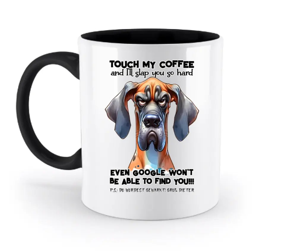 Coffee-Dog • Kaffee • Hund • zweifarbige Tasse  • Exklusivdesign • personalisiert