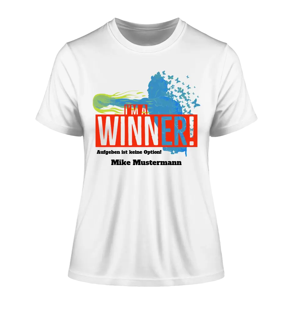 I´MA WINNER • Ladies Premium T-Shirt XS-2XL made of organic cotton for women • Exclusive design • personalized