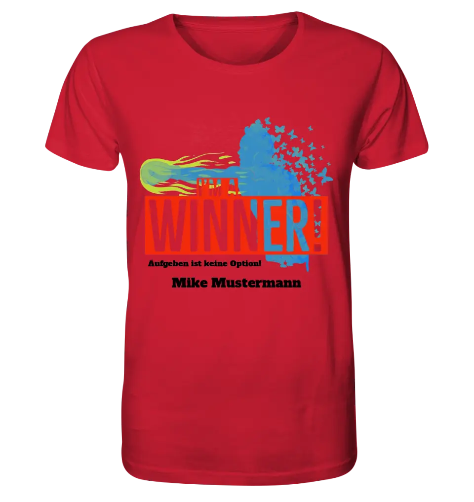 I´M A WINNER • Unisex Premium T-Shirt XS-5XL aus Bio-Baumwolle für Damen & Herren • Exklusivdesign • personalisiert