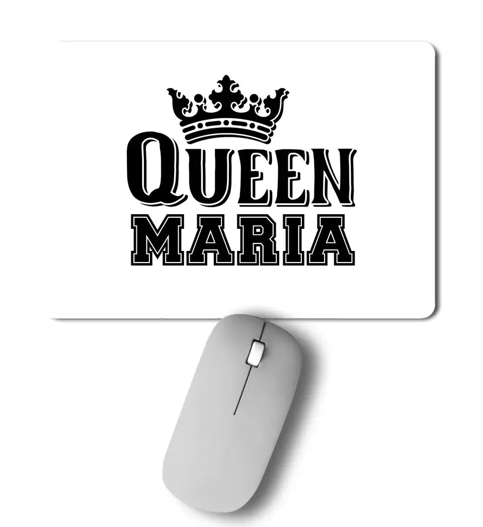 QUEEN + WUNSCHNAME • Mousepad • Exklusivdesign • personalisiert