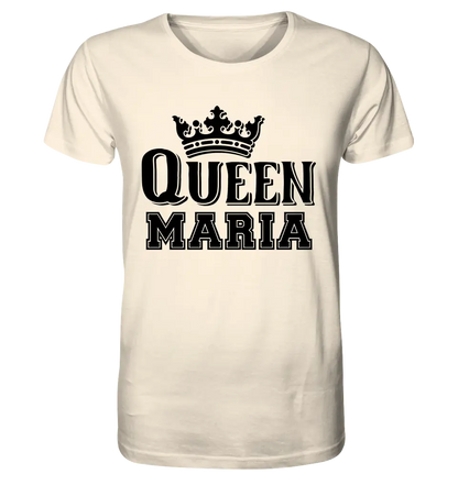 QUEEN + WUNSCHNAME • Unisex Premium T-Shirt XS-5XL aus Bio-Baumwolle für Damen & Herren • Exklusivdesign • personalisiert