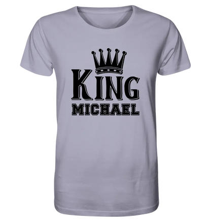 KING + DESIRED NAME • Unisex Premium T-Shirt XS-5XL made of organic cotton for women &amp; men • Exclusive design • personalized