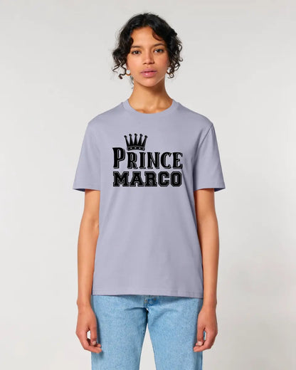 PRINCE + DESIRED NAME • Unisex Premium T-Shirt XS-5XL made of organic cotton for women &amp; men • Exclusive design • personalized