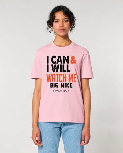 I CAN & I WILL • Unisex Premium T-Shirt XS-5XL aus Bio-Baumwolle für Damen & Herren • Exklusivdesign • personalisiert