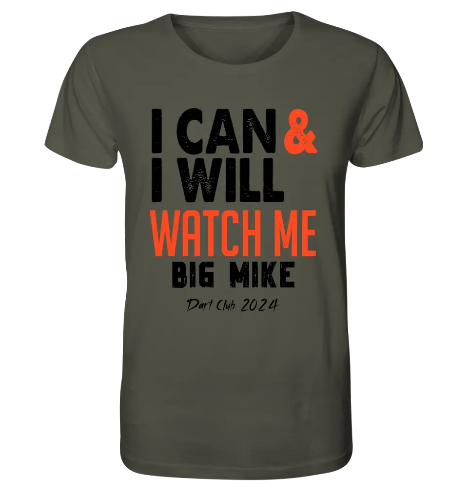 I CAN & I WILL • Unisex Premium T-Shirt XS-5XL aus Bio-Baumwolle für Damen & Herren • Exklusivdesign • personalisiert