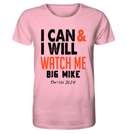 I CAN & I WILL • Unisex Premium T-Shirt XS-5XL aus Bio-Baumwolle für Damen & Herren • Exklusivdesign • personalisiert