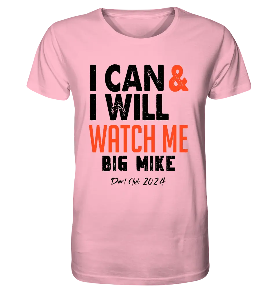 I CAN & I WILL • Unisex Premium T-Shirt XS-5XL aus Bio-Baumwolle für Damen & Herren • Exklusivdesign • personalisiert