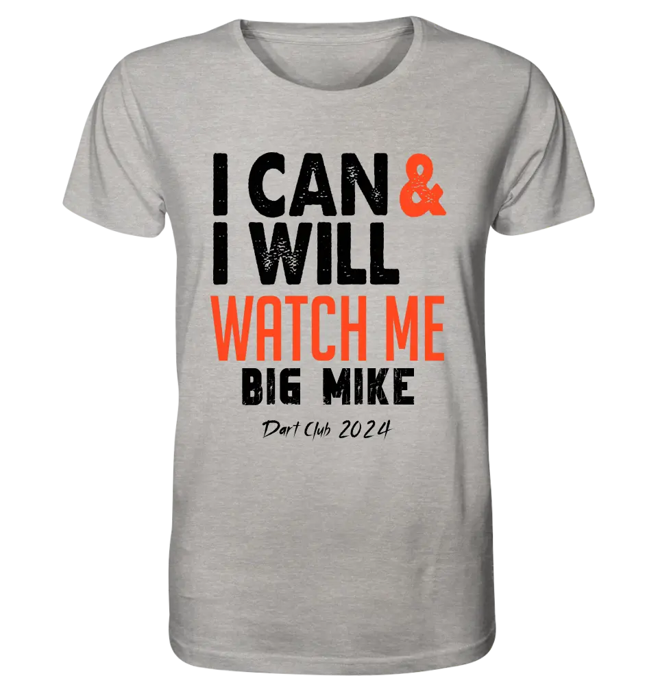 I CAN & I WILL • Unisex Premium T-Shirt XS-5XL aus Bio-Baumwolle für Damen & Herren • Exklusivdesign • personalisiert